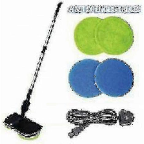 Ensemble balai-serpillère électrique rechargeable sans fil AURA 2 en 1 (1/2)