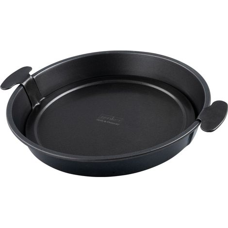 Moule à gâteau et quiches rond de 28 cm avec fond amovible Zenker Black Metallic
