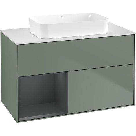 Villeroy & Boch G651HGGM Meuble sous-lavabo Finion G65 (1/2)