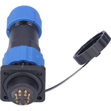 Connecteur étanche SP208 pour soudure, prise aviation 250V 5A, connexion industrielle robuste