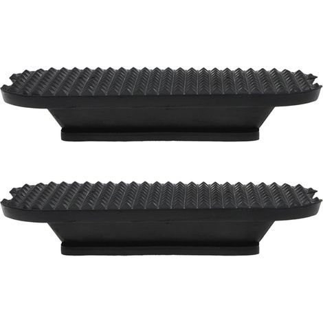 1 paire de coussinets d'étriers antidérapants pour un pied stable pendant la compétition d'équitation, la plupart des étriers standard pour l'équitation (1/5)