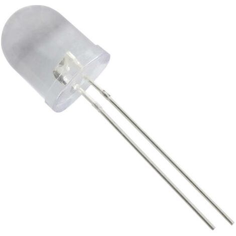 TRU COMPONENTS 1573760 LED vert rond 10 mm 1200 mcd 25 ° 20 mA 2.1 V S424871 (1/3)
