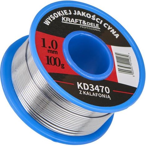 STAGNO CON COLOFONIA 1MM 100G KD3470