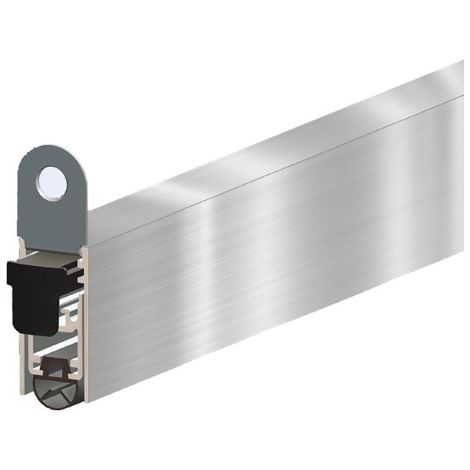Joint de sol de porte automatique EllenMatic Uni-P avec. Argent.L1208 (1/4)