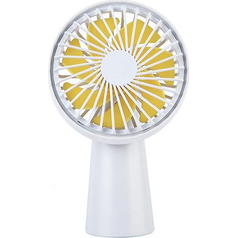 Ventilateur USB portable, grand format, silencieux et compact (BLANC) (1/5)