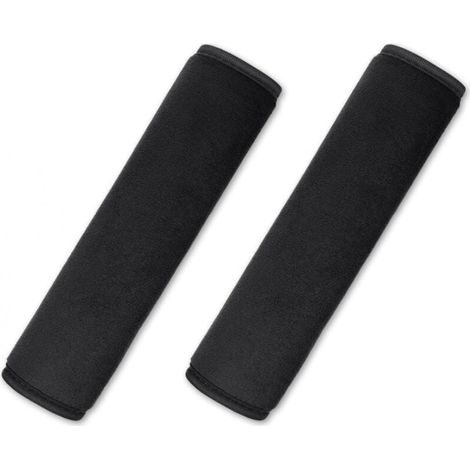Pack de coussinets de ceinture de sécurité pour voiture, coussinets de ceinture de sécurité amovibles noirs, protection du cou et des épaules, adaptés aux adultes et aux enfants (1/4)