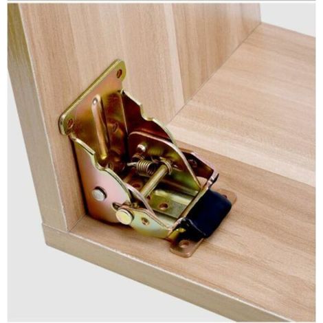 Charnières de jambe pliantes,supports pliants support de support pliable pieds de table charnière avec vis,4 pièces charnières autob (1/3)