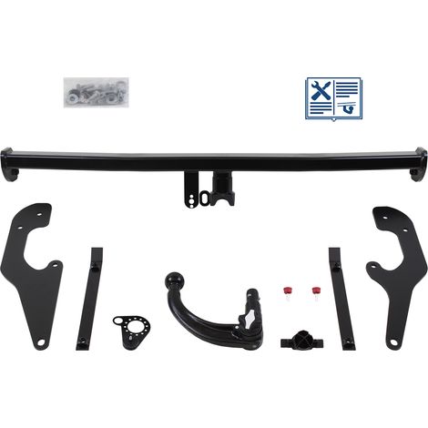 Attelage rotule démontable Oris + faisceau Trail-Tec universel 7 broches - RENAULT MEGANE IV 3/5 portes (1/2)