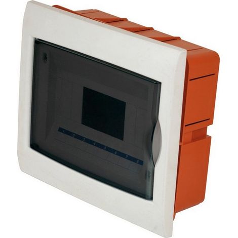 1PZ CENTRALINO DA INCASSO IP40 mm. 255x215x75  8 MODULI