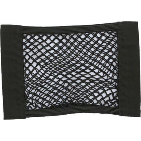 2pcs Filet de Rangement de Coffre, Grande Taille, Filet de Rangement de Voiture, Poche de Voiture Coffre de Voiture en Maille Filet Magic Sticker Bagages Sac, Universel 60 x 25 cm