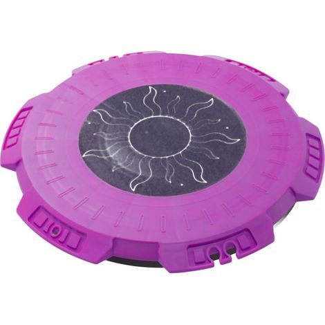 Plateau d'équilibre pivotant silencieux pour fitness, yoga et renforcement musculaire à domicile, équipement d'entraînement bureau ou maison, couleur violette. (1/5)