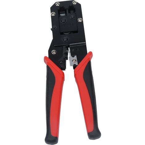 Pince à sertir pour connecteurs RJ, outil de sertissage multifonctionnel pour connecteurs 8P/6P JL-318 (1/5)