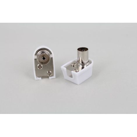 9.5 mm antenna female connector, cable TV connector, RF jack, TV female jack, closed-circuit television antenna female jack (1/5)
