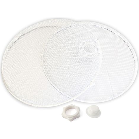 Set Grilles Rondelle Edm Accessoire Ventilation Universel - Edm
