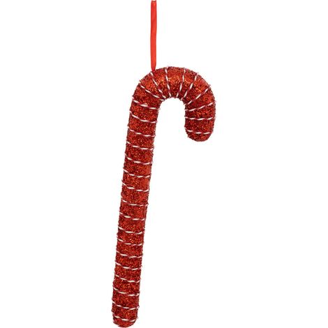 Déco de Noël Sucre d'orge Rouge et Blanc H 47 cm - Feeric Christmas (1/2)