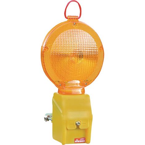 NISSEN Baustellenwarnleuchte MonoLight LED rot Leuchtenkopf drehb.NISSEN (1/2)