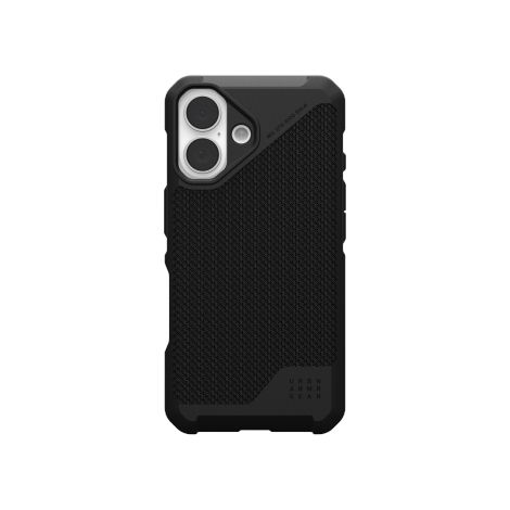 UAG Metropolis LT Magsafe - custodia protettiva per iPhone 16 compatibile con MagSafe (kevlar nero) (1/3)