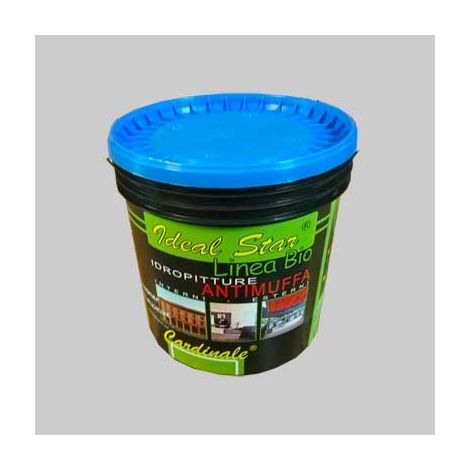 idropittura superlavabile antimuffa ideal star 4 lt