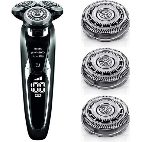 Têtes de remplacement SH90 pour rasoir Philips Norelco série 9000, SH90/62 (1/5)