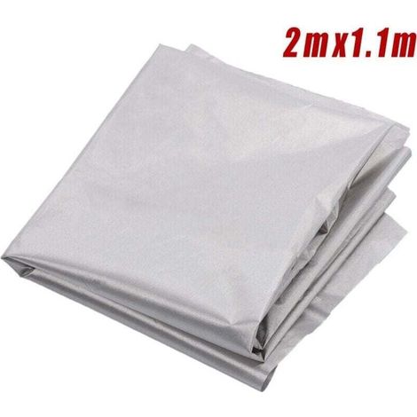 Tissu de blindage EMF pour la protection contre les radiations, l'isolation ESD et EMI, le blocage des signaux, 2 x 1,1m (1/4)