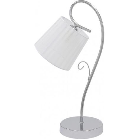 Sobremesa cuzco 1xe14 cromo 44x25x15 cm