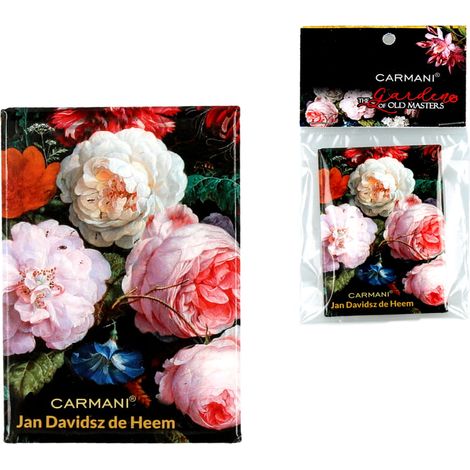 Imán - Flores barrocas, rosas (carmani)