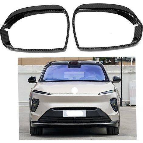 Accessoires auto - Déflecteurs de pluie pour rétroviseurs latéraux arrière - Protection des sourcils - Pièces auto pour NIO ES8 2023-2024 ( ) (1/5)