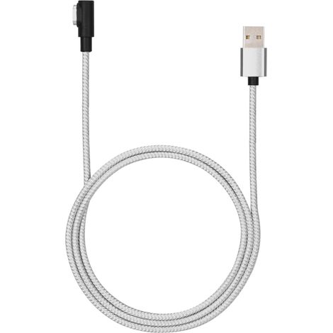 Nouveau câble de données magnétique tressé 3-en-1 Android/Apple Type-C