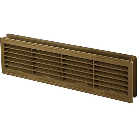 Rejilla de ventilación de la puerta, color pátina (1/3)