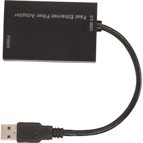 Adaptateur serveur Ethernet 100M, mode économie d'énergie, port USB 2.0, port optique unique, adaptateur SFP pour ordinateurs de bureau (1/5)