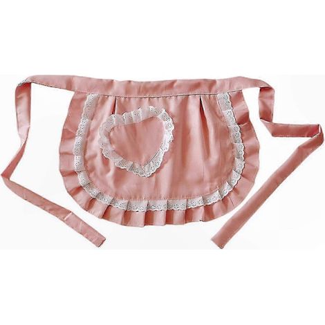 Vintage-Schürze für Mädchen, Retro-Kostümaccessoire, verstellbare Schürze für den täglichen Gebrauch, verstellbare Größe, Retro-Design für kreative Aktivitäten und Kochen, perfekt für Rollenspiele und (1/5)
