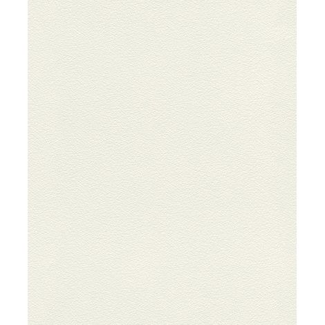 Rasch Vliestapete 818635 Selection uni weiß 10,05 x 0,53 m Tapeten