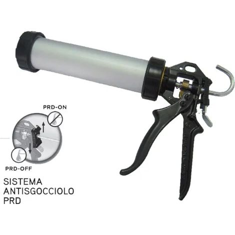 PISTOLA PER SILICONE ALLUMINIO (1/4)