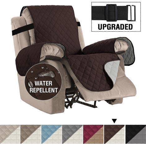 Housse de canapé inclinable, protection pour animaux de compagnie (chien, enfant), tapis, housse de canapé élastique imperméable et matelassée, protection pour meubles (1/2)