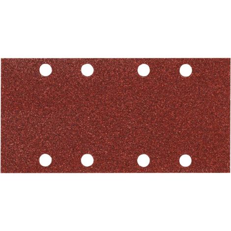 Makita – Papier abrasif pour ponceuse vibrante – Grain 80 – P31859 – Dimensions 230 x 93 mm – Lot de 10 pièces – Pour bois et métaux (1/2)
