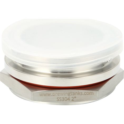 Kit de raccord de réservoir sans soudure en acier inoxydable 2 pouces pour adaptateur à collier triple, équipement de brassage (1/5)