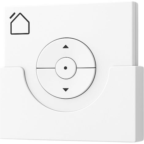 Support mural compatible avec la télécommande Velux, adapté pour Integra KLI 310/311/312/313, Support mural pour fenêtre de toit et télécommande de volet roulant, discret et fonctionnel (1/4)