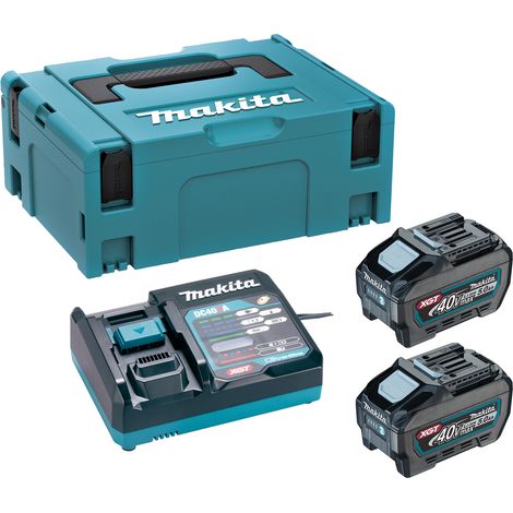 Pack énergie XGT 2x BL4050F + 1x DC40RA en MAKPAC - MAKITA - EUCPSKGRT2J (1/2)