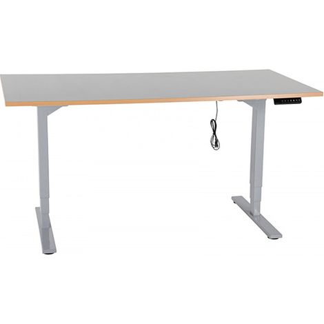 Table de travail électrique - Hauteur de 620 à 1270mm - Charge 150kg - Plateau : 2000x800mm - 4230074305 (1/4)