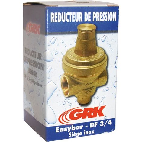 Boutté – Réducteur de pression central 20x27 – Corps laiton – Pré-réglé à 3 bars – Norme NF – Prise manomètre (1/2)
