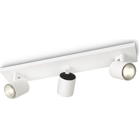 Philips consumer faretti runner attacco 3xgu10 in metalo colore bianco 915004327601 530933116 53093/31/12 530933112 (1/5)