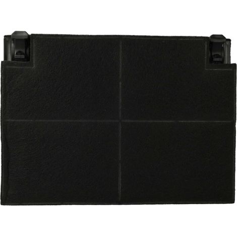 vhbw filtro a carboni attivi compatibile con Beko P 361, 8912730200 cappe aspiranti - 19,5 x 13,9 x 2,2 cm