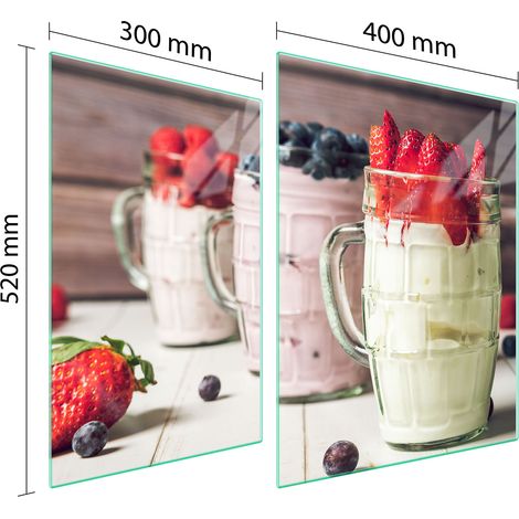 PLACA PROTECTORA DE VIDRIO PARA ESTUFA 70x52 POSTRE (1/5)