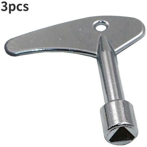 Uds llave triangular Innen llave für elevador triángulo Innen medidor de agua Ventil llave herramientas conjunto Professionell llave Universal (1/2)