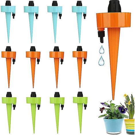 IntéRieur Plantes Arrosage Ajustable 12 PièCes De Dispositifs D'Arrosage Automatique pour Plantes D'IntéRieur Et D'ExtéRieur avec SystèMe D'Arrosage d (1/5)