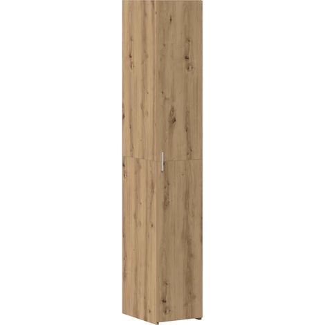Buffet,Bahut,Haut Armoire chêne artisanal 30 x 42.5 x 185 cm CFW50580 (1/5)