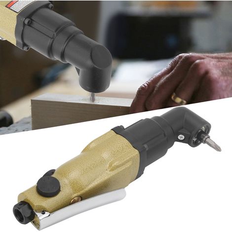 Tournevis pneumatique coudé 10H, tournevis pneumatique à angle droit, tournevis pneumatique à 90 degrés, tournevis d'angle coudé, Cross-border Supply KP-810L style européen (1/5)