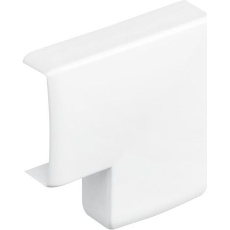 FLACHE ECKLEISTE FÜR LEISTE KEVA 32MMX12MM - PVC WEIß ARKTIS (1/2)