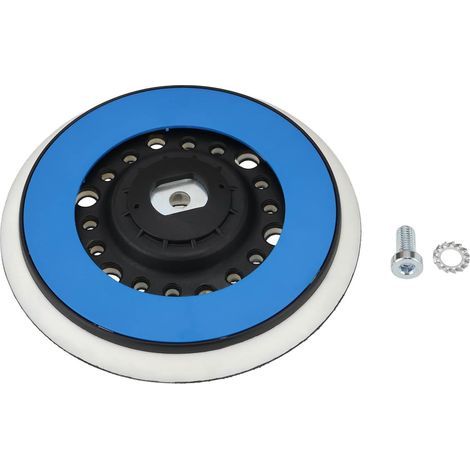 150mm Backing Pad, M8 Bolt Included, Compatible with Rupes BigFoot, LHR21 ES, and MARK 2.3, Hard Sanding Pad for Polishers (1/5)