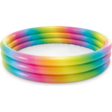Piscine gonflable pour enfants RAINBOW, Ø 147 x 33 cm, INTEX
